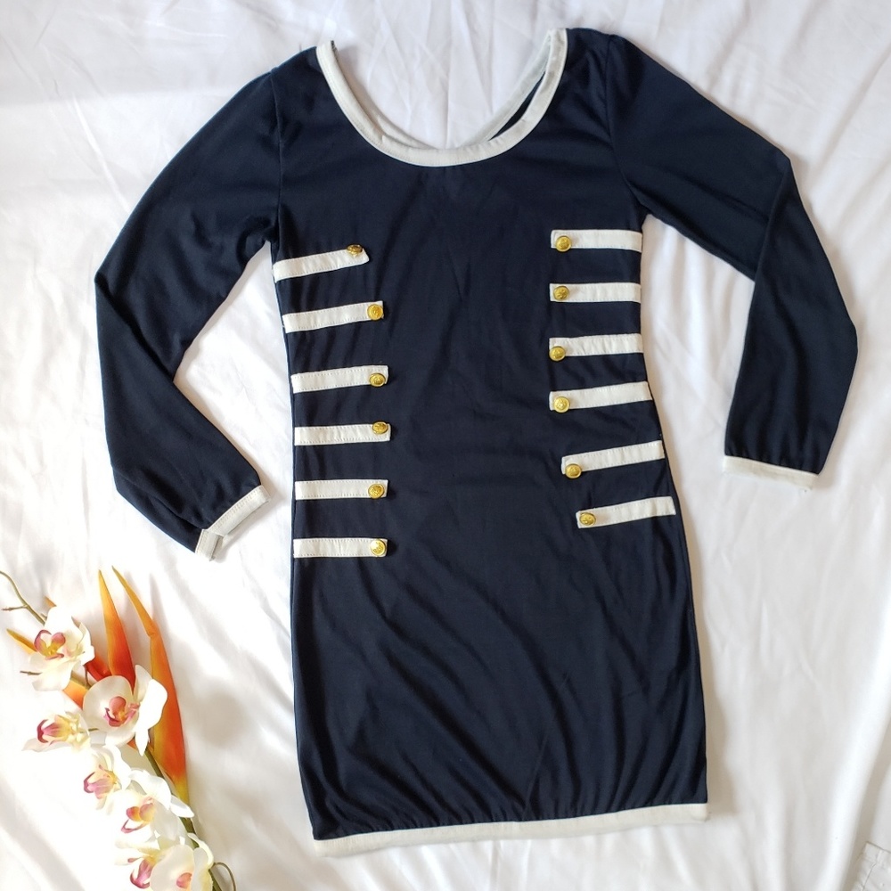 NWOT Navy Blue Dress